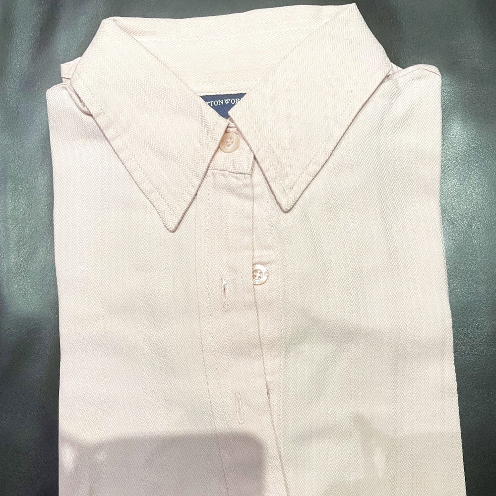 Pink Cotton Shirt - Like new, XS